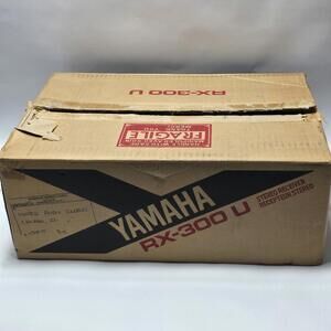 Vintage Yamaha RX-300U Natural Sound Stereo Receiver.  Tested. Video